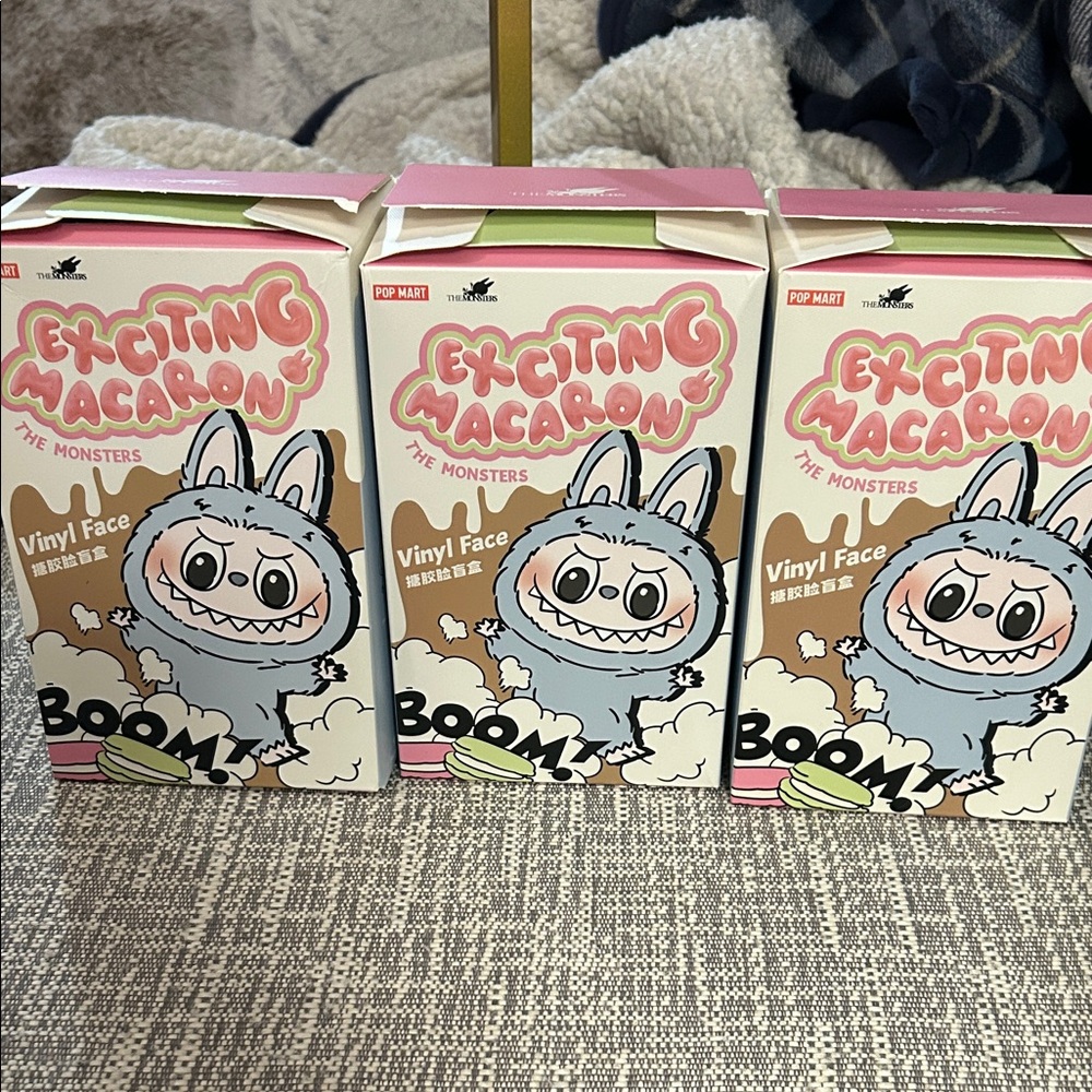 Exciting Macaron The Monsters Vinyl lot of 3